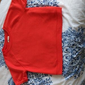 Madewell short sleeve sweatshirt xs